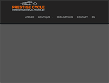 Tablet Screenshot of prestigecycle.com